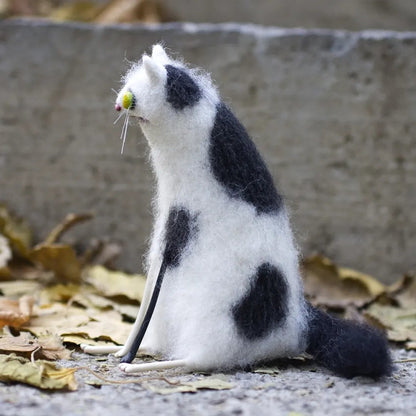 🎄✨Wollen vilten huisdieren – Eigenzinnige handgemaakte metgezelle