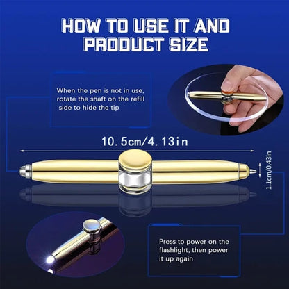 🖊️Fidget Spinner Decompressie Pen