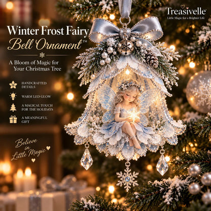 🧚‍♀️✨ Enchanted Fairy Bell-kerstversiering™