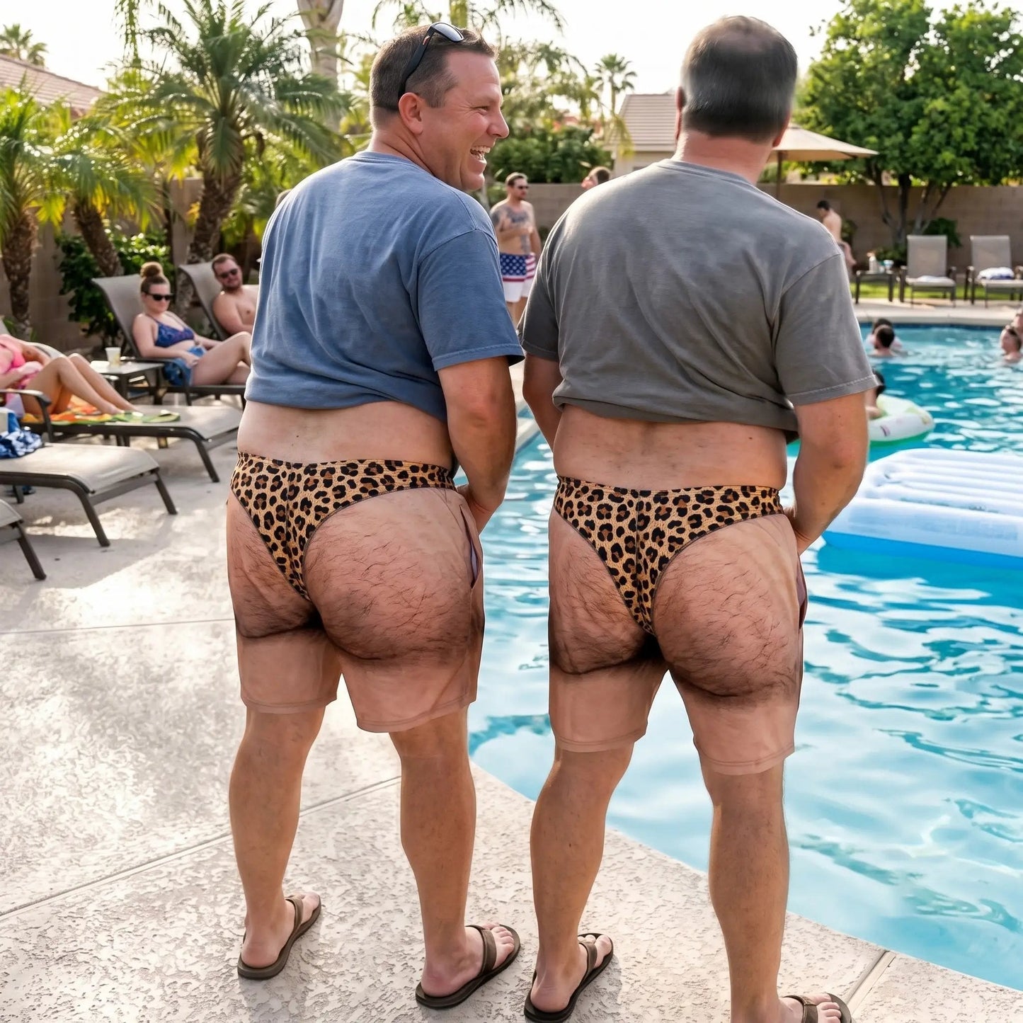 De ‘Cheeky Commando’ grappige zwembroek – je kijkt er gegarandeerd nog eens naar o