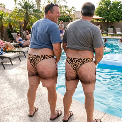 De ‘Cheeky Commando’ grappige zwembroek – je kijkt er gegarandeerd nog eens naar o