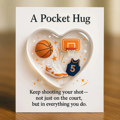 Pocket Hug met sportthem