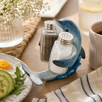 🐬Zout- en peperstelhouder met kustdierenmotief