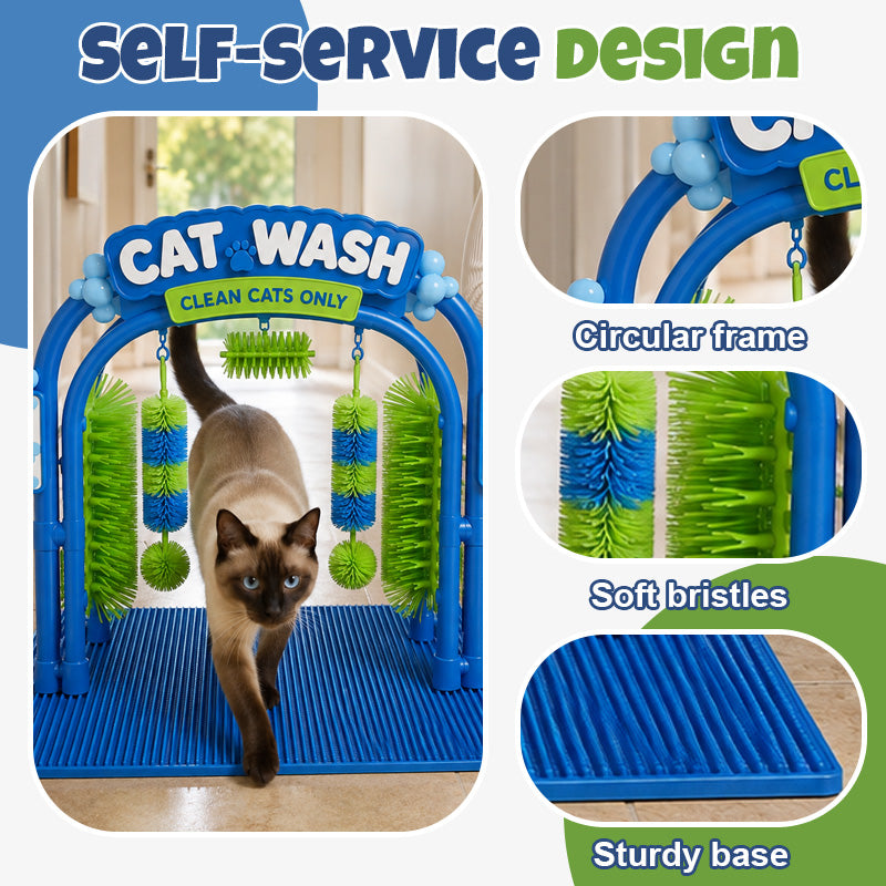 Cat Wash-verzorgingsstation | Zelfverzorgingsapparaat voor katten