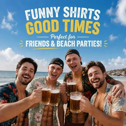 Grappig spier-T-shirt voor heren, T-shirt met Hawaiiaanse-hemd-illusie, gepersonaliseerd 3D-T-shirt met nep-open-hemd-effect💪🔥