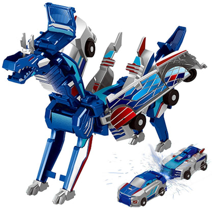 Nieuw product 2025 💥 Collision Transforming Dinosaur Car Toy