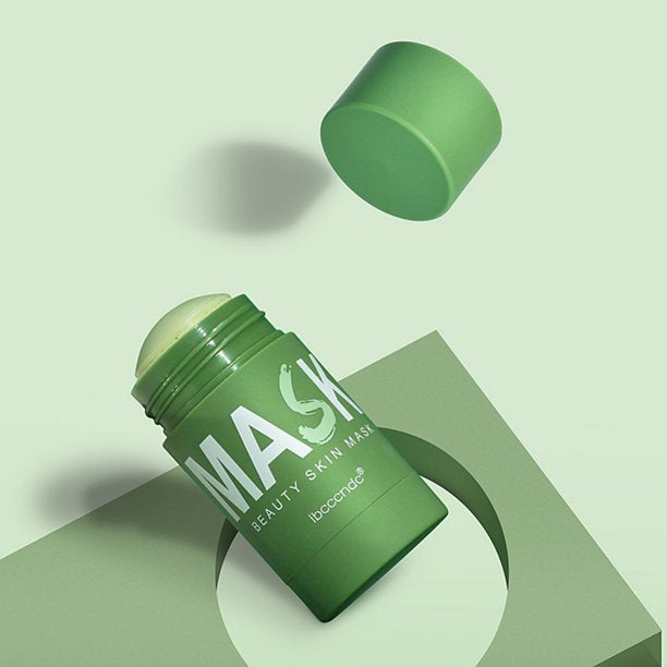 Reinigend gezichtsmasker met ontgiftende groene thee