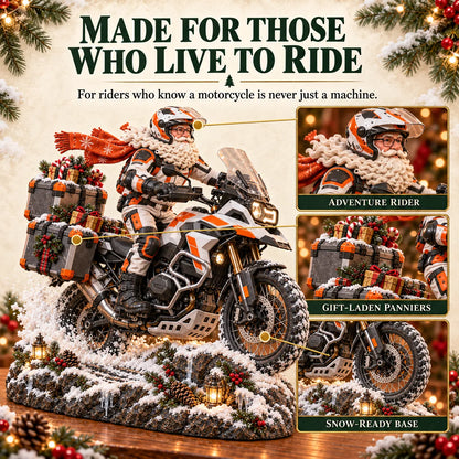 🏍️🎅 De terugreis van de kerstman – Kerstcollectie met motortour-souvenirs💨