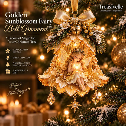 🧚‍♀️✨ Enchanted Fairy Bell-kerstversiering™