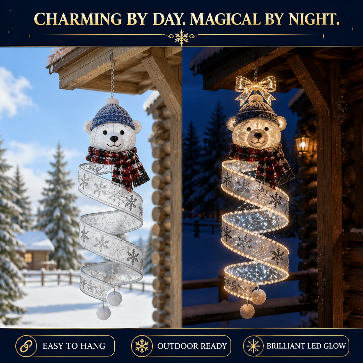 🎄Kerstmagie: collectie LED-lichtslingers in spiraalvorm