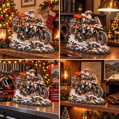 🏍️🎅 De terugreis van de kerstman – Kerstcollectie met motortour-souvenirs💨