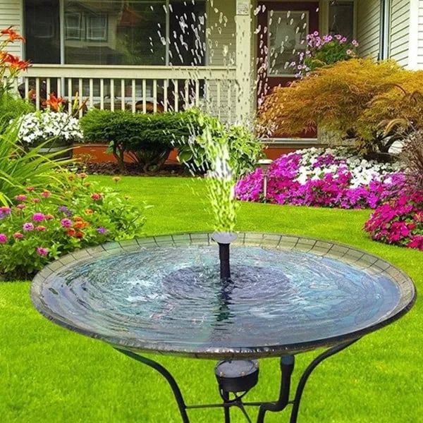 ⏳Tijdelijke aanbieding⏰Compacte zonne-energiepomp voor vogelvijvers – Breng uw tuin tot leven! 🐦️