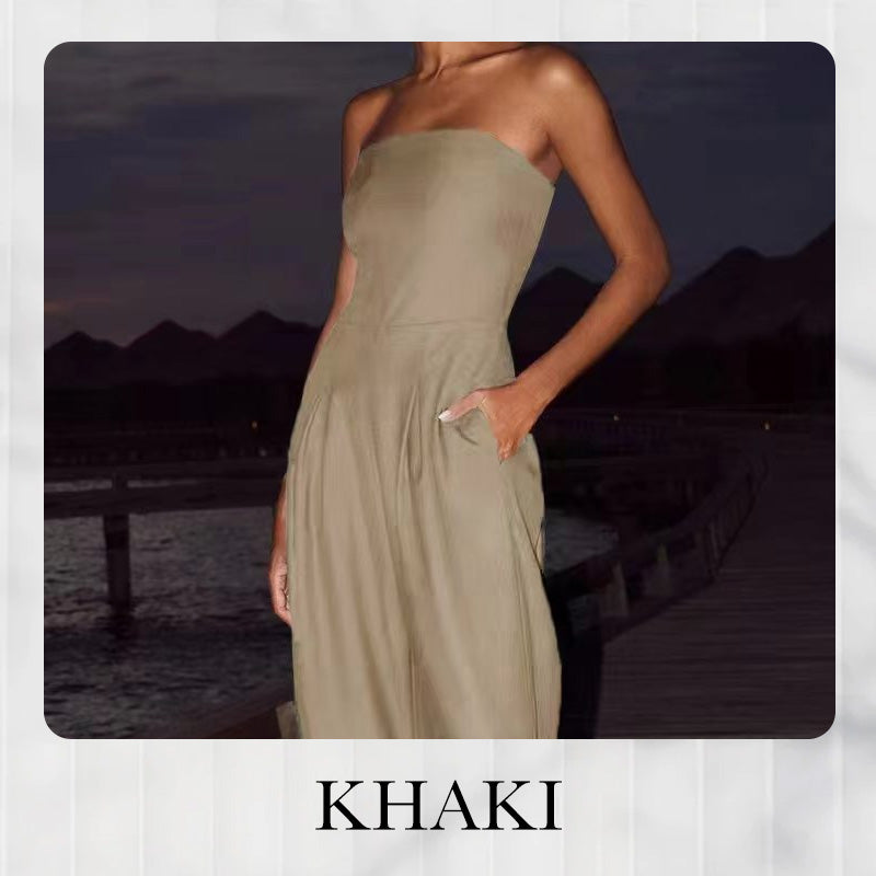 🥰Tot 49% korting!⭐Mouwloze damesoveralls met zakken.