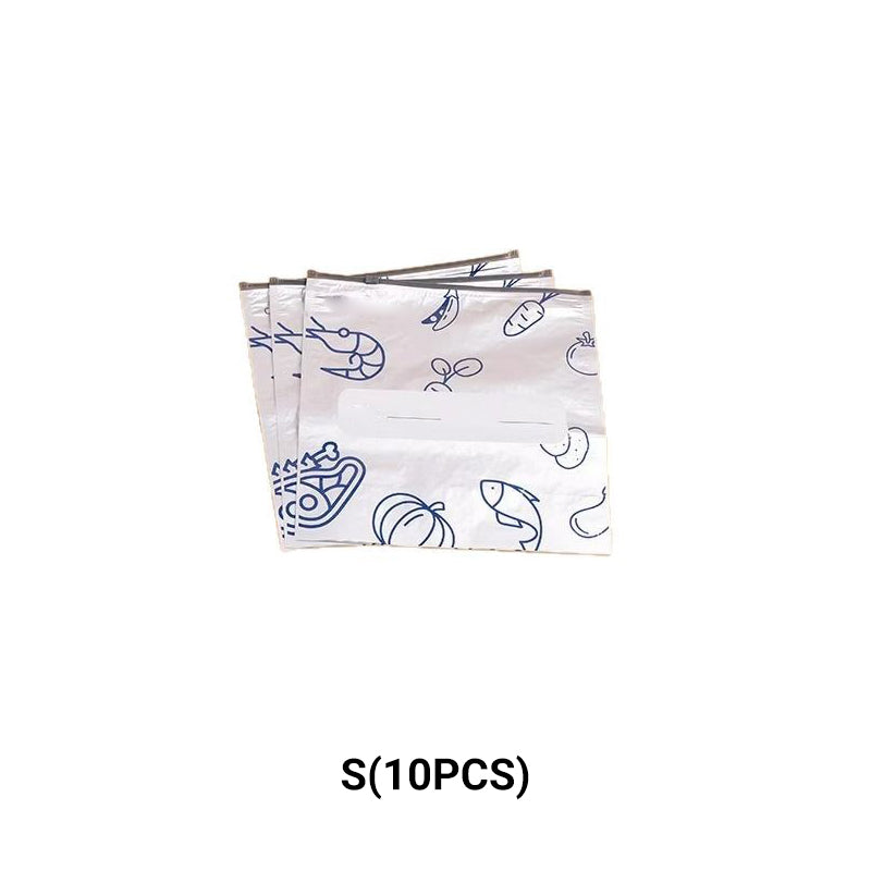 Antibacteriële aluminiumfolie bewaarzak/herbruikbare bewaarzak met aluminiumfolie sluiting