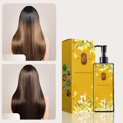 Voedende haarkleuring op plantaardige basis