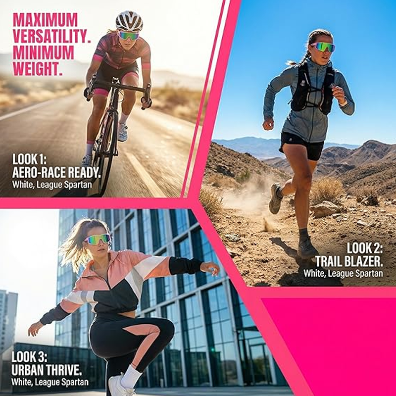 🎉 Uitverkoop 2026 — Meer dan 96.000 verkocht! 🕶️ Gepolariseerde sportzonnebrillen voor mannen en vrouwen – UV400 en kleurrijke spiegelglazen