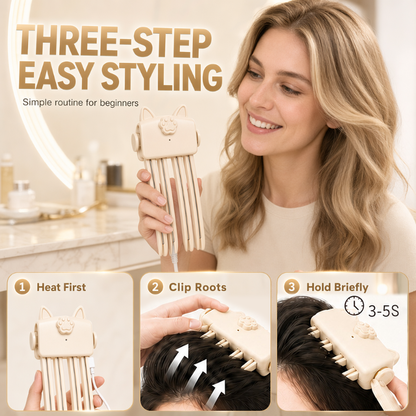 💥Verrassing: 55% korting! 🔥Vorm je kapsel in 3 seconden! 👱‍♀️Magische tool voor extra volume bovenop je hoofd! Clip voor meer volume bij de haaraanzet